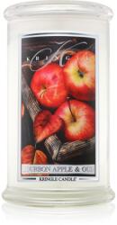 Kringle Candle Bourbon Apple & Oud ароматна свещ 624 гр