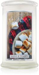 Kringle Candle Warm & Toasty ароматна свещ 624 гр