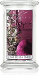 Kringle Candle Sugar Plum & Myrrh ароматна свещ 624 гр