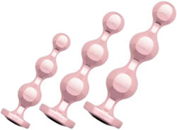 Rosy Gold - anál dildó szett (rózsaarany) - szexaruhaz