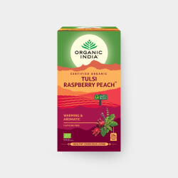 Organic India Tulsi gyümölcs hibiszkusszal és fekete bodzával BIO, 25 zsák *CZ-BIO-001 tanúsítvány