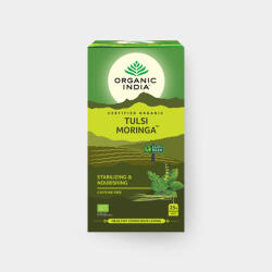 Organic India Tulsi Moringa BIO, 25 zsák *CZ-BIO-001 tanúsítvány