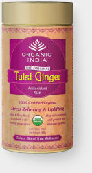 Organic India Tulsi Ginger BIO, 100g ón *CZ-BIO-001 tanúsítvány