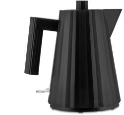 Alessi Plissé Electric Kettle Vízforraló - Black, 1 l