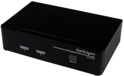 StarTech Switch KVM Startech SV231DPUA, 4x USB, Black (SV231DPUA)