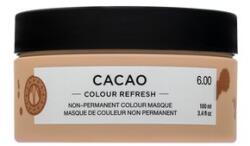 Maria Nila Colour Refresh mască hrănitoare cu pigmenți colorați pentru păr castaniu Cacao 100 ml