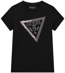 GUESS Tricouri mânecă scurtă Fete SS T SHIRT Guess Negru 16 ani