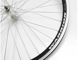 Altrix Warrior 26-os (559 mm) MTB első kerék, csavaros tengellyel, fekete-ezüst