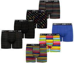 Lee Cooper 7PACK boxeri bărbați Lee Cooper multicolori (PO41015-mix) L (181258)