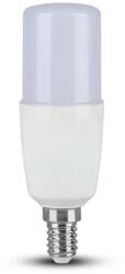 V-TAC LED izzó E14 T37 7.5W 230° 4000K STIK, henger (Samsung Chip) - 21268 (21268)