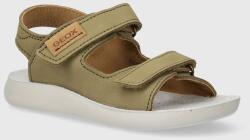 Geox gyerek nubuk szandál SANDAL LIGHTFLOPPY zöld - zöld 31