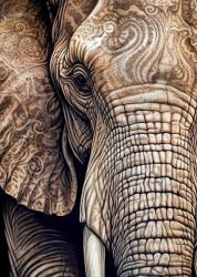 Enjoy - Puzzle Modele ancestrale - 1 000 piese Puzzle
