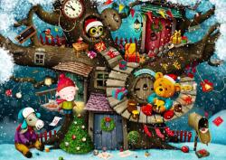 Enjoy - Puzzle Basme de Crăciun - 1 000 piese Puzzle