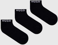 HUGO zokni 3 db fekete, férfi - fekete 39/42