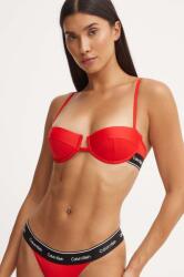 Calvin Klein bikini felső piros, enyhén merevített kosaras, KW0KW02427 - piros 70C