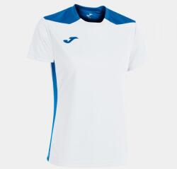 Joma T-SHIRT CHAMPIONSHIP VI SHORT SLEEVE dressz fehér azúrkék M