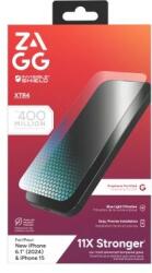 ZAGG InvisibleShield Glass XTR4 védőüveg grafénnal és kékfény szűrővel iPhone 15/16 üvegfólia
