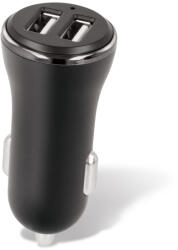 Forever Forever CC-03 autós töltő 2x USB 2, 4A fekete