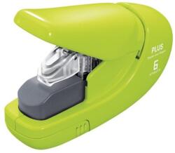 PLUS Corporation 31146 Kapocs nélküli tűzőgép, zöld (31146)