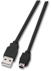 EFB-Elektronik USB2.0 Kabel A-Mini B (5polig), St. -St. , 0.5m, sw, Classic (K5250SW. 0, 5V2) (K5250SW.0,5V2)