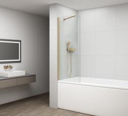 POLYSAN Polysan, FISA kádparaván 700x1500mm, mm, arany matt, átlátszó üveg, FS1072-G (FS1072-G)