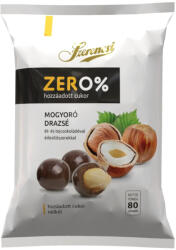SZERENCSI zero mogyoró drazsé ét- és tejcsokoládéval 80 g