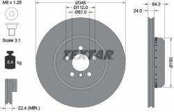 TEXTAR Disc frana TEXTAR 92288625