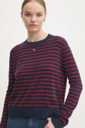Tommy Hilfiger pulóver könnyű, női, sötétkék, DW0DW17254 - sötétkék XS
