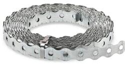 Udvari Játék Kft Szerelőszalag, hullámos, horganyzott, 4-es (12mm / 0.6mm / 10m) (SZSZ-4)
