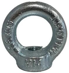 Udvari Játék Kft Gyűrűs anya, horganyzott M12 (GYA-M12)