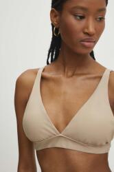 Answear Lab bikini felső bézs, enyhén merevített kosaras - bézs L - answear - 9 990 Ft