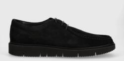 Garment Project velúr félcipő Eilo Vibram Low fekete, férfi, GP2469 - fekete Férfi 43