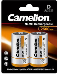 Camelion Acumulatori Camelion D R20 2500mAh 1, 2V Ni-MH set 2 buc (CML D 2500) Baterie reincarcabila