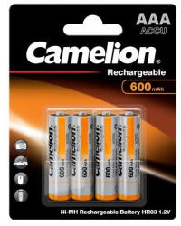 Camelion Acumulatori Camelion AAA R3 600mAh 1, 2V Ni-MH set 4 buc (CML AAA 600)