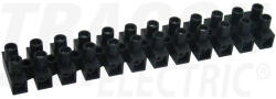 TRACON SF10A-H Flexibilis sorozatkapocs, H profil, 12 tag, fekete (SF10A-H)