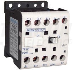 TRACON TR1K1201B4 Segédkontaktor (TR1K1201B4)