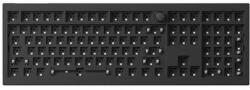 Keychron V6 Max QMK/VIA RGB Knob Barebone Switch vezeték nélküli mechanikus billentyűzet (fekete) (V6M-Z4)