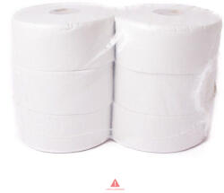 Márkajelzés nélkül Nagytekercses toalettpapír 2 rétegű 23 cm, recyy. 6 tek/cs