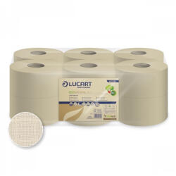 Lucart EcoNatural 19 J Nagytekercses toalettpapír 2 rtg. , 19 cm. 160m, 12tek/csom 812276J