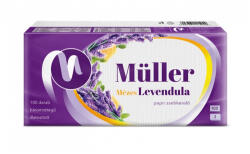 Müller Mézes Levendula Papírzsebkendő 100db-os 3rtg, 100ll