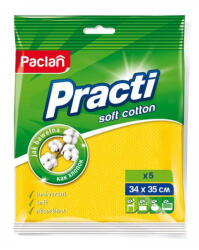  Paclan Practi Soft Cotton háztartási kendő 5 db 34cm*35cm 280my