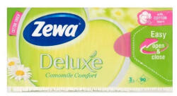Zewa papírzsebkendő 90db 3rtg. Deluxe Kamilla