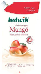 Ludwik foly. szappan ut. 500ml Mangó illat, Papaya kiv