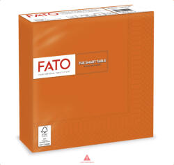 FATO SMART TABLE szalvéta narancssárga 33x33 2rtg 50lap 82621400