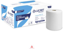 Lucart Strong 155 ID (Cardboard Core) Identity automata adagolású kéztörlőpapír , 2rtg. hófehér 155m, 6tek/krt. 861175