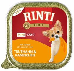 RINTI Gold Mini Rabbit & Turkey 16x100 g