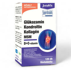 JutaVit Glükozamin Kondroitin Kollagén MSM D+C-vitamin filmtabletta