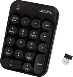 Tastatura numerica wireless logilink id0173 - negru (18 taste) (ID0173)