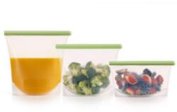 Lékué szilikon tasak élelmiszerhez, Reusable, 3 darab (881909)