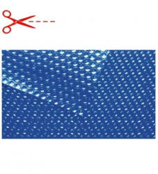 Plastica Szolár medencetakaró, 360 mic, 5m széles, kék szín, méteráru, az ár m2-re vonatkozik